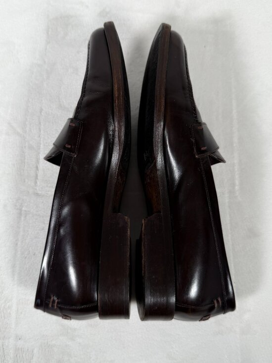 Cole Haan City Loafers Men Size 8.5 B Brown Dress Shoes Made in Brazil F6499 VTG main image 7